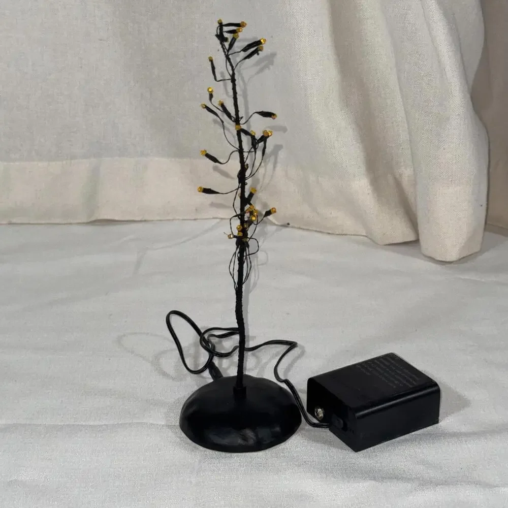 Department 56 Halloween Orange Twinkle Brite Tree Village‎ Accessories